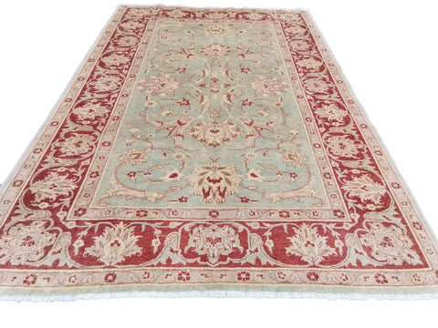 291 x 230 cm Ziegler Antique Green Large Rug - Rugmaster
