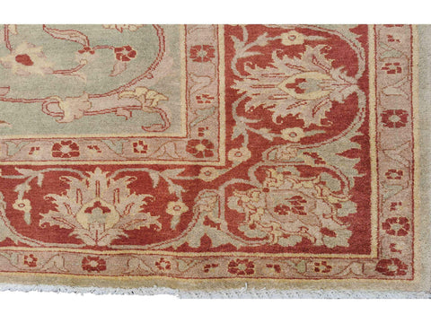 291 x 230 cm Ziegler Antique Green Large Rug - Rugmaster