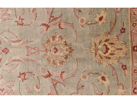 291 x 230 cm Ziegler Antique Green Large Rug - Rugmaster