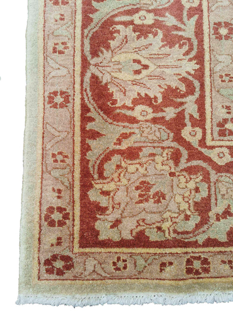 291 x 230 cm Ziegler Antique Green Large Rug - Rugmaster
