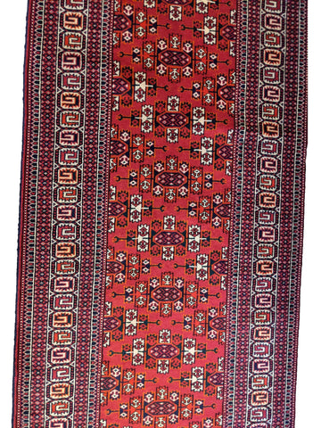 292 x 90 cm Fine Afghan Tribal Red Rug - Rugoutlet