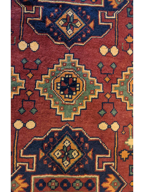 293 x 80 cm Fine Afghan Karegah Tribal Yellow Rug - Rugoutlet