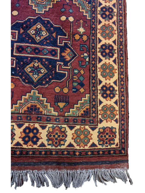 293 x 80 cm Fine Afghan Karegah Tribal Yellow Rug - Rugoutlet