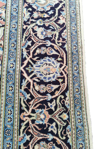 294 x 192 cm Kashan Traditional Beige Large Rug - Rugoutlet
