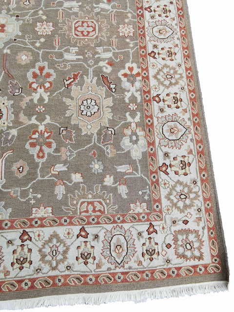 294 x 237 cm Ziegler Sumak Brown Large Rug - Rugoutlet