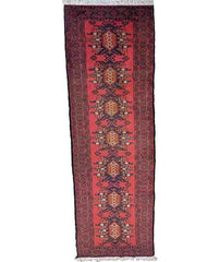 294 x 60 cm Persian Baluch Traditional Red Rug - Rugoutlet