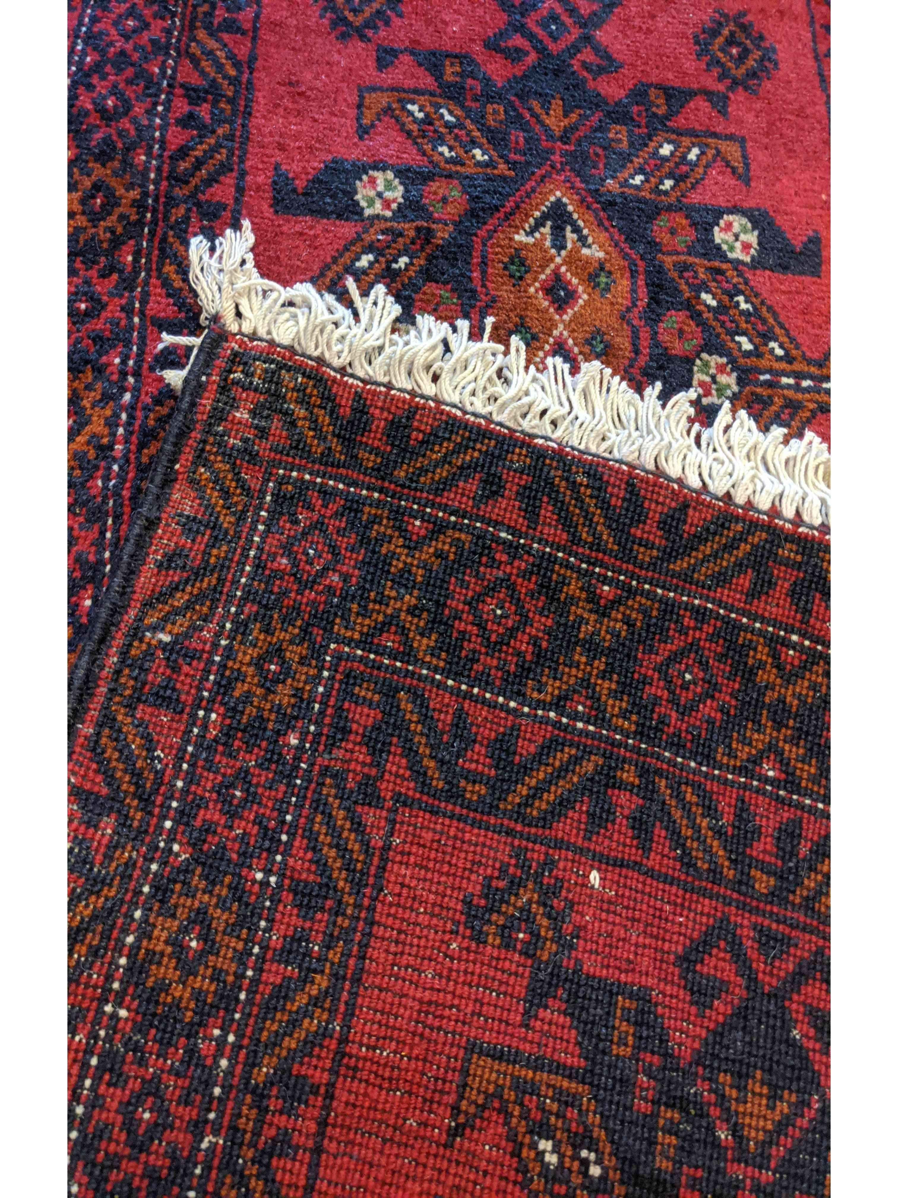 294 x 60 cm Persian Baluch Traditional Red Rug - Rugoutlet