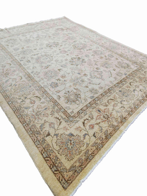 295 x 242 cm Ziegler Antique Beige Large Rug - Rugmaster