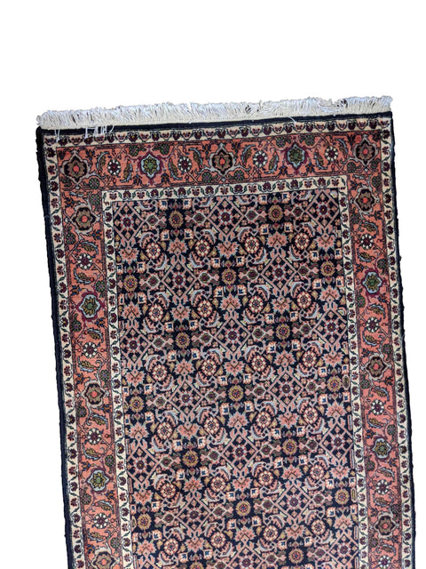 295 x 89 cm Persian Bijar Traditional Brown Rug - Rugoutlet