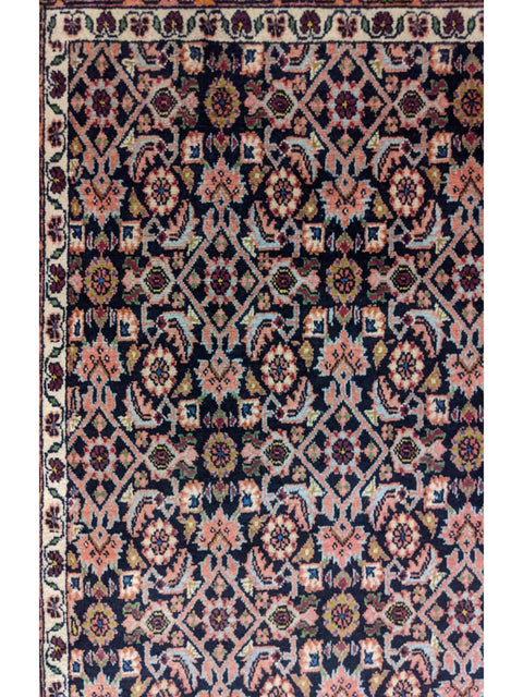 295 x 89 cm Persian Bijar Traditional Brown Rug - Rugoutlet