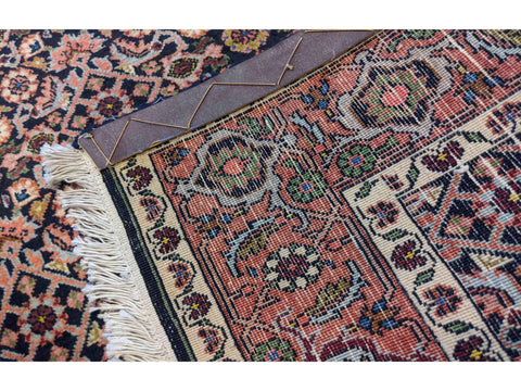 295 x 89 cm Persian Bijar Traditional Brown Rug - Rugoutlet