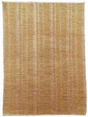 296 x 195 cm Double knotted Modern Yellow Large Rug - Rugmaster