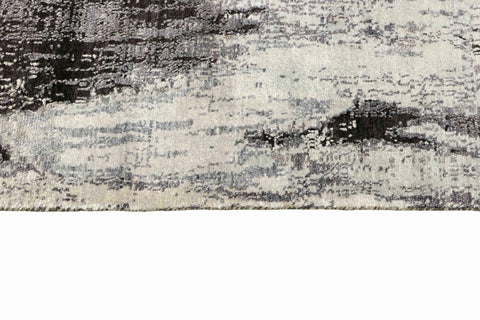 297x247 cm wool/Viscose Black Rug-840272 - Rugoutlet