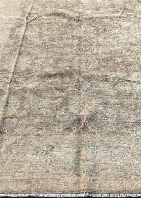 298 x 254 cm Beige & brown Ziegler wool handmade Rug - Rugoutlet