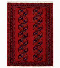 Afghan Traditional Wool Rug 200 x 115 cm (6.56 x 3.77 ft)