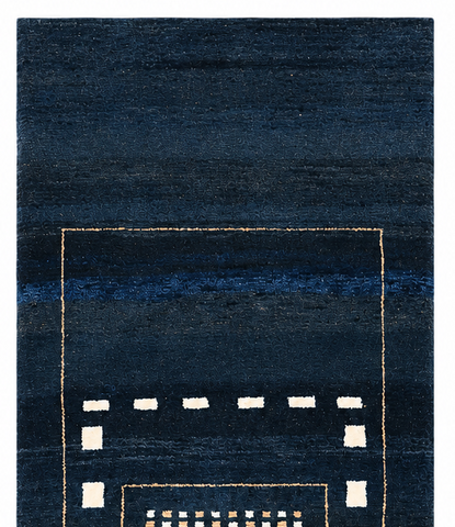 Gabbeh Runner Tribal Wool Rug 258 x 79 cm (8.46 x 2.59 ft)