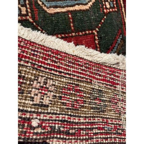 300 x 108 cm Persian Hamadan Traditional Red Rug - Rugmaster