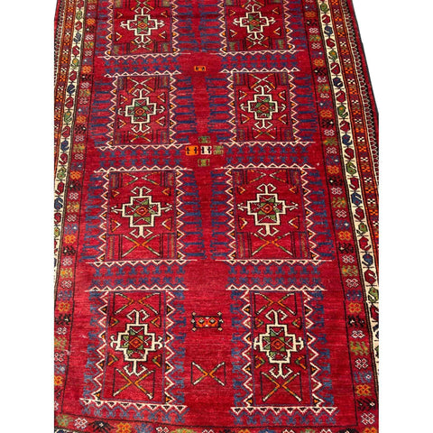 300 x 110 cm Persian Baluch Tribal Red Rug - Rugmaster