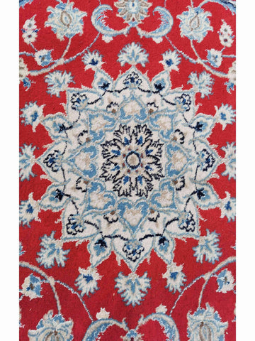 300 x 195 cm Nain 12LA Traditional Red Large Rug - Rugmaster