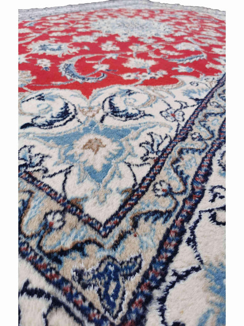 300 x 195 cm Nain 12LA Traditional Red Large Rug - Rugmaster