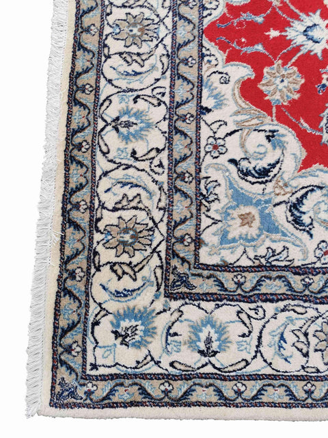 300 x 195 cm Nain 12LA Traditional Red Large Rug - Rugoutlet