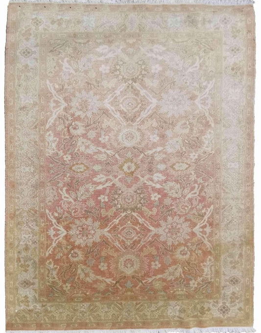 300 x 198 cm Indo Ziegler Pink Large Rug - Rugoutlet