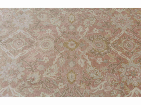 300 x 198 cm Indo Ziegler Antique Pink Large Rug - Rugmaster
