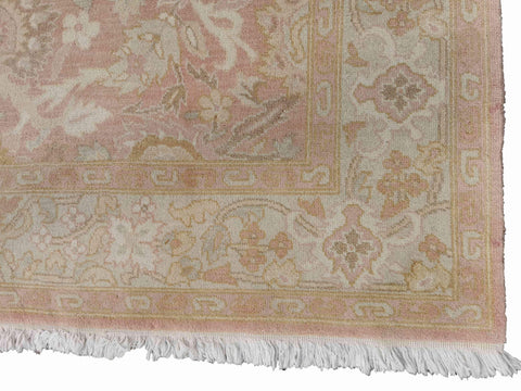 300 x 198 cm Indo Ziegler Antique Pink Large Rug - Rugmaster
