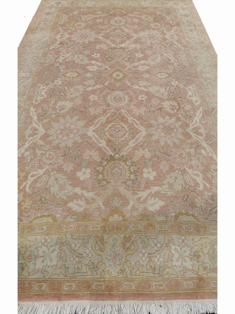 300 x 198 cm Indo Ziegler Antique Pink Large Rug - Rugmaster
