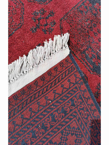 300 x 200 cm Afghan Tribal Red Large Rug - Rugmaster