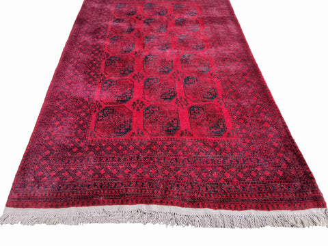 300 x 200 cm Afghan Tribal Red Large Rug - Rugmaster