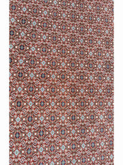 300 x 200 cm Moud Mashad Herati Geometric Red Large Rug - Rugmaster