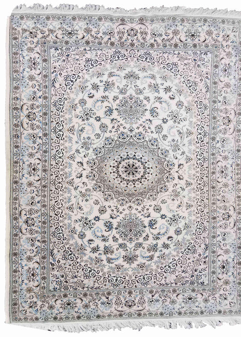 Persian Nain Wool Rug 300 x 200 cm (9.84 x 6.56 ft) – Design 2