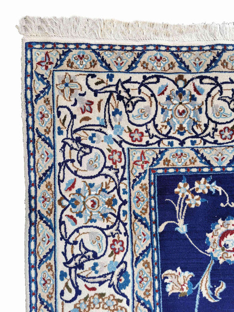 300 x 204 cm Nain 9la Traditional Blue Large Rug - Rugoutlet