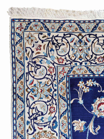 300 x 204 cm Nain 9la Traditional Blue Large Rug - Rugoutlet