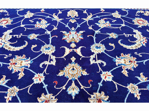 300 x 204 cm Nain 9la Traditional Blue Large Rug - Rugoutlet