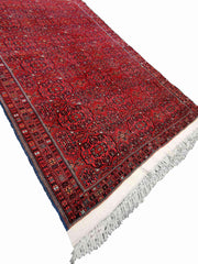 300 x 207 cm Afghan Bashir Tribal Red Large Rug - Rugoutlet