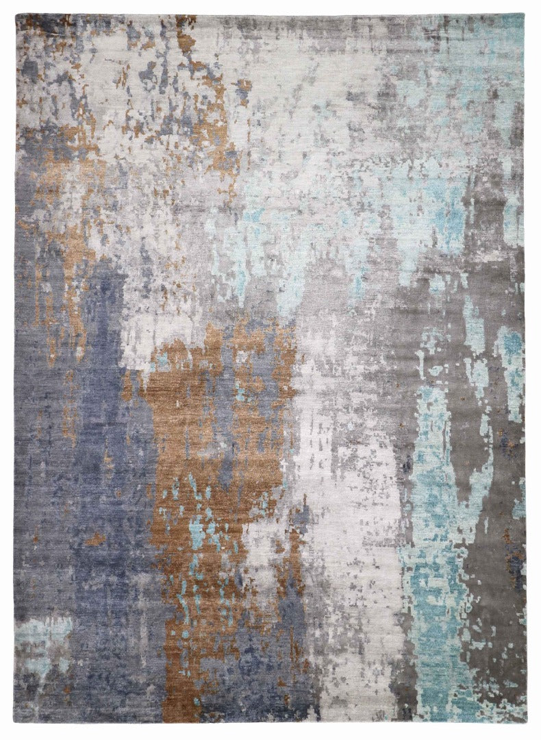 300x250 cm Indian Viscose Beige Rug-No. 3, Mix - Rugoutlet