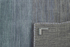 300 x 300 cm Indian Wool Blue Rug-HLC200106, Natural Multi - Rugmaster