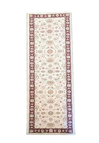 300 x 70 cm Ziegler powerloom Antique Beige Rug - Rugoutlet