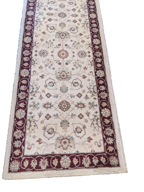 300 x 70 cm Ziegler powerloom Antique Beige Rug - Rugoutlet
