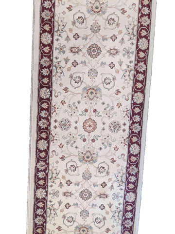 300 x 70 cm Ziegler powerloom Antique Beige Rug - Rugoutlet