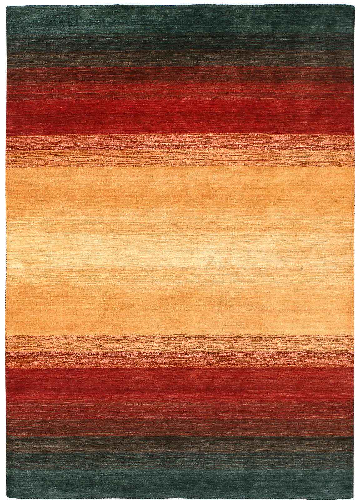 300x250 cm  Indian Wool Multicolor Rug-6029, Natural Grey