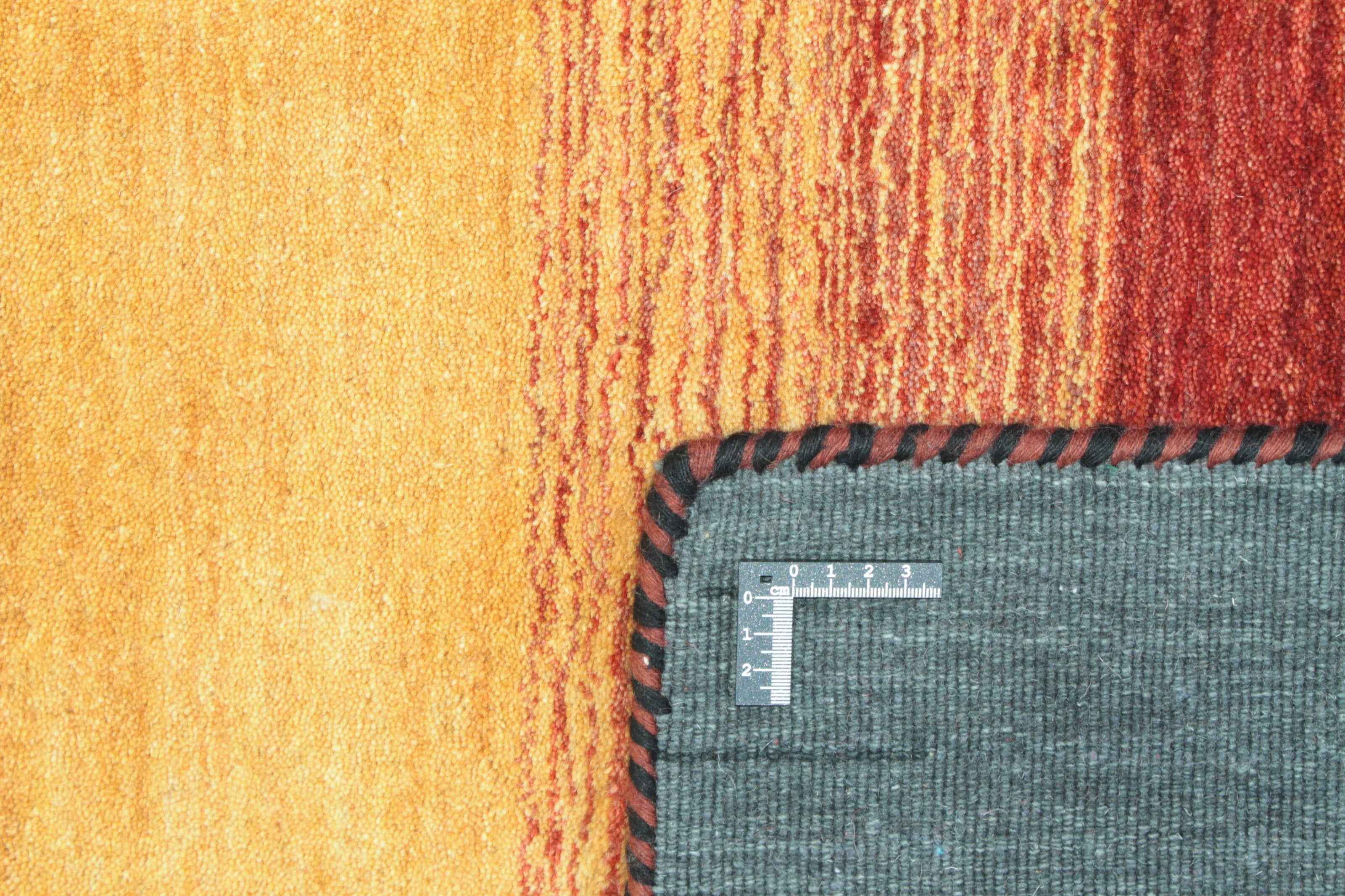 300x300 cm Indian Wool Multicolor Rug-6029, Natural Grey - Rugmaster