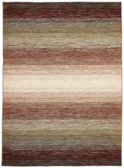 300x300 cm Indian Wool Multicolor Rug-HLD200106, Natural Multi - Rugmaster