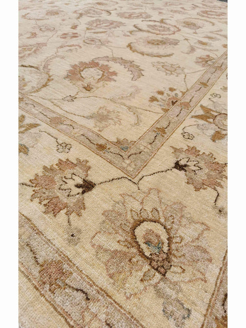 301 x 247 cm Ziegler Antique Beige Large Rug - Rugoutlet