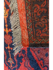 302 x 85 cm Afghan Khan Tribal Red Rug - Rugoutlet