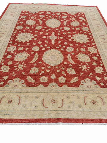 304 x 250 cm Ziegler Antique Red Large Rug - Rugmaster