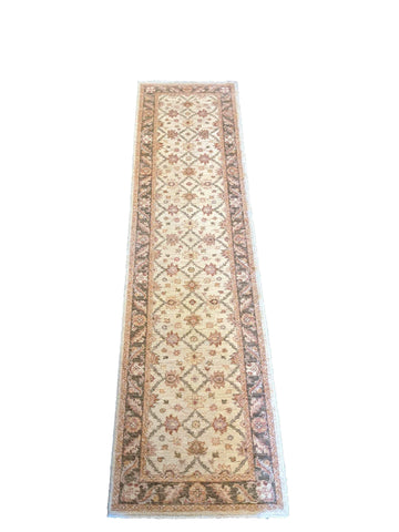 304 x 78 cm Ziegler Antique Beige Rug - Rugoutlet