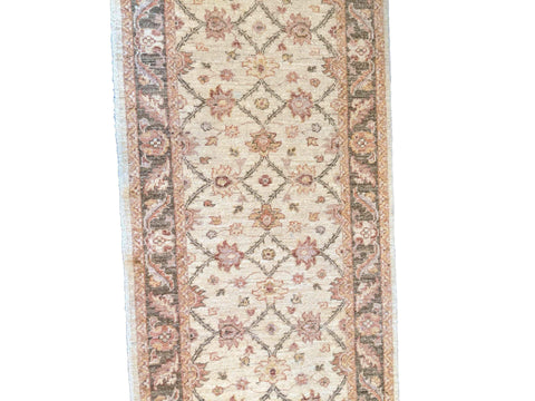 304 x 78 cm Ziegler Antique Beige Rug - Rugoutlet
